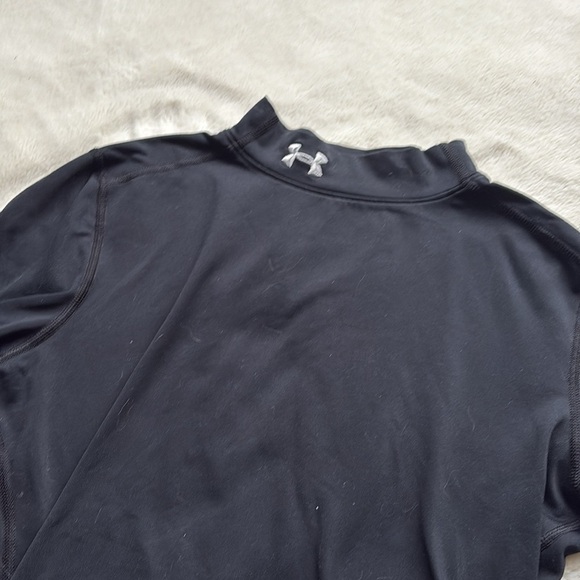 Under Armour Womens ColdGear Authentics Compression Mock Neck Size Medium - Picture 3 of 7
